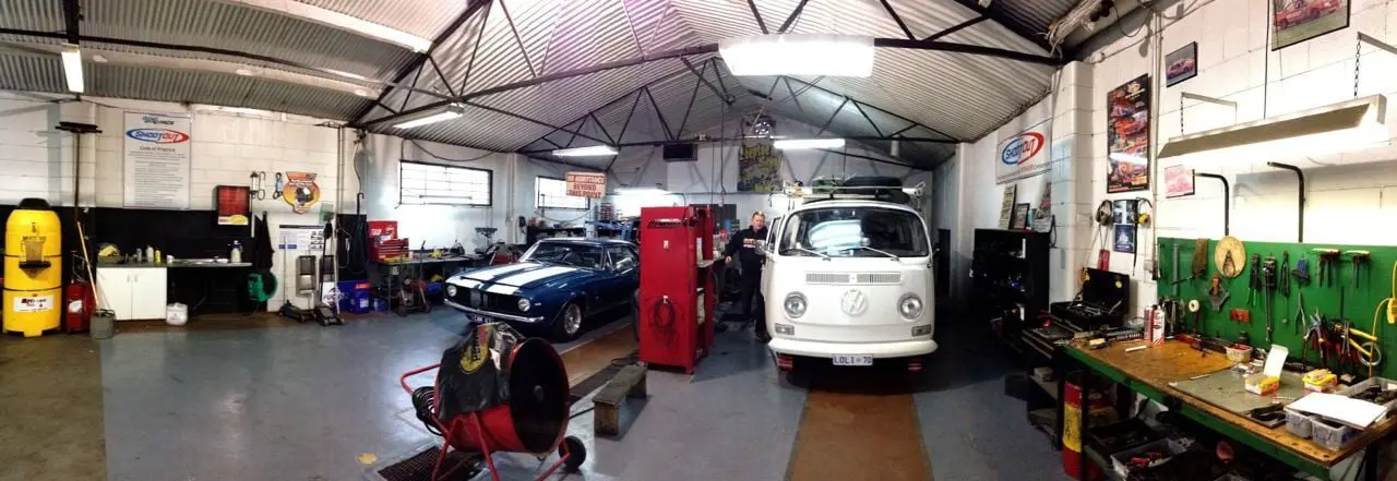 supercharged VW kombi type 2 on the dyno